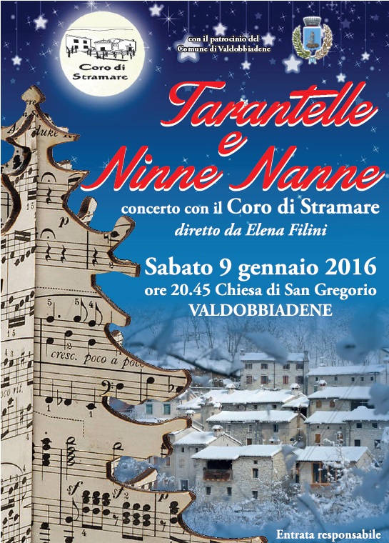 Locandina concerto a Valdo 09 gennaio 2016